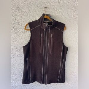 KÜHL Outdoor Vest Size Large Hiking Trail Fleece Vest Interceptr GORPCORE Men’s